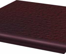 Клинкерная плитка Cloud Brown Kapinos Stopnica Narozna 32,8х32,8
