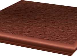 Клинкерная плитка Cloud Rosa Kapinos Stopnica Narozna Duro 33x33x1,1