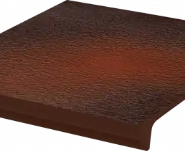 Клинкерная плитка Cloud Brown Kapinos Stopnica Prosta Duro 30х33x1,1