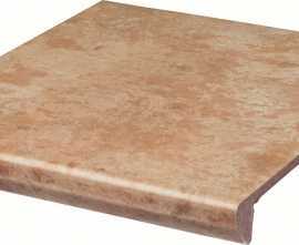 Клинкерная плитка Ilario Beige Kapinos Stopnica Prosta 30х33