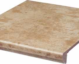 Клинкерная плитка Ilario Beige Kapinos Stopnica Prosta B1a 30x33
