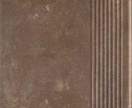 Клинкерная плитка Ilario Brown Stopnica Prosta 8,5mm 30x30