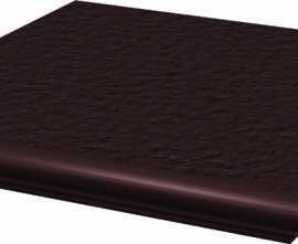 Клинкерная плитка Natural Brown Kapinos Stopnica Narozna Duro B1a 33х33