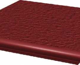 Клинкерная плитка Natural Rosa Kapinos Stopnica Narozna Duro 33x33