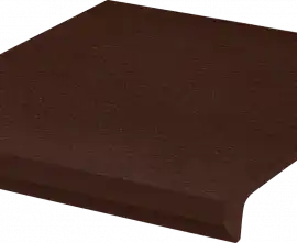 Клинкерная плитка Natural Brown Kapinos Stopnica Prosta Duro 30x33