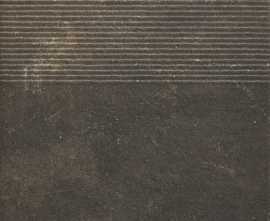 Клинкерная плитка Scandiano Brown Stopnica Prosta 30x30x1,1
