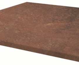 Клинкерная плитка Scandiano Rosso Kapinos Stopnica Prosta B1a 30x33