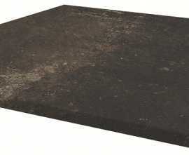 Клинкерная плитка Scandiano Brown Kapinos Stopnica Prosta 30х33