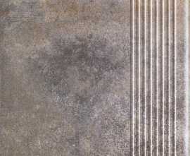 Клинкерная плитка Viano Grys Stopnica Prosta 8,5mm 29,5х29,5