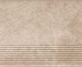 Клинкерная плитка Viano Beige Ступень простая MAT 30х60