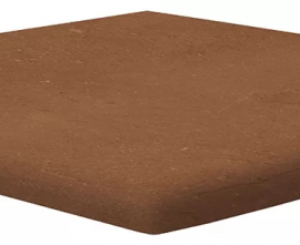 Клинкерная плитка Ступень угловая Portland ML С-3 Lava 33x33