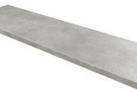 Клинкерная плитка Ступень фронтальная Urban Anti-Slip Rect. Gris 31,5x149,7