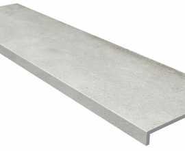 Клинкерная плитка Ступень фронтальная Urban Anti-Slip Rect. Gris 31,5*119,7