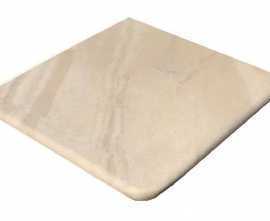 Клинкерная плитка Ступень угловая Tibet Anti-Slip Beige 33*33