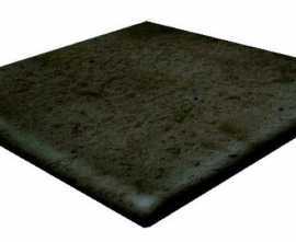 Клинкерная плитка Ступень угловая Rounded Stair-tread Corner Antracita 33*33