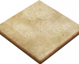Клинкерная плитка Ступень угловая Rounded Stair-tread Corner Beige 33*33