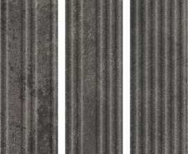 Клинкерная плитка Carrizo Basalt Elewacja Struktura Stripes Mix Mat 40x6,6