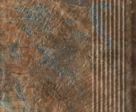 Клинкерная плитка Ardis Rust Stopnica Prosta Struktura Mat B1a 30x60