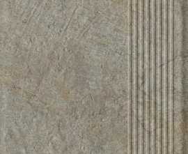 Клинкерная плитка Eremite Taupe Stopnica Prosta Struktura Mat 30x60