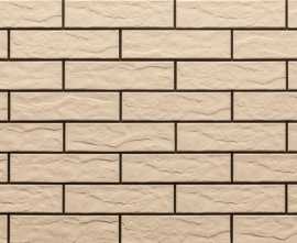 Клинкерная плитка 9737 Elewacja rustico krem 24,5х6,5х0,65