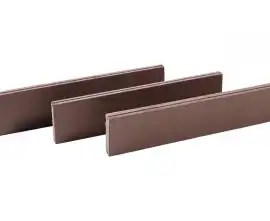 Клинкерная плитка Фасадная Ригельная Шоколад 320x79x14