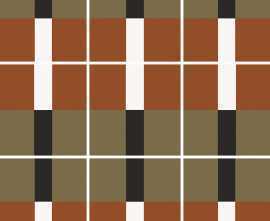 Керамогранит 27687 Bauhome Band Warm  20x20