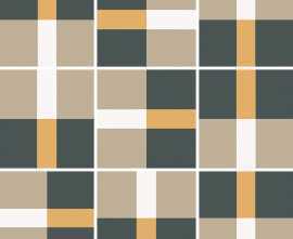 Керамогранит 27688 Bauhome Band Cold 20x20