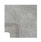 Керамогранит Внутренний угол закругленный Pool Garden Grey Handle 30x30