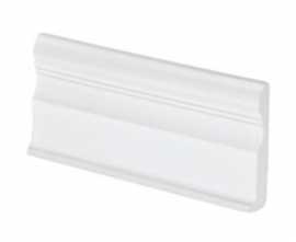 Керамогранит 67103B Плинтус White 10,5x25
