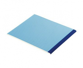 Ступени 28271 Petit Carre Противоскользящая ступень с сетчатой поверхностью Cobalt-Light Blue 24,5x29,5
