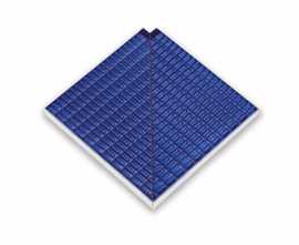 Ступени 21227 IK Petit Carre Внутренний угол плитки с буртиком Cobalt 12x12