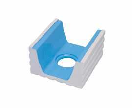 Керамогранит K621 Переливной водоотводный канал со сливом Light Blue 22,5x24,5
