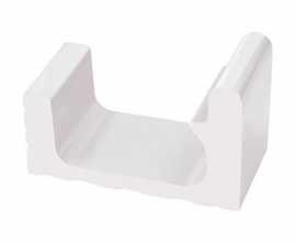 Керамогранит K453 1/2 часть переливного водоотводного канала White 29x12
