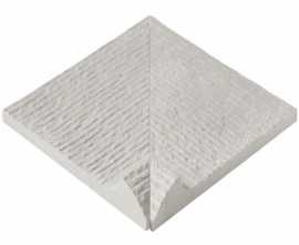 Керамогранит 103-8000IK Внутренний угол поручня Apache Linear Unglazed 24,5x24,5