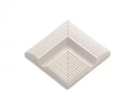 Керамогранит 40200 Наружный угол поручня с сетчатой поверхностью Unglazed 12x12