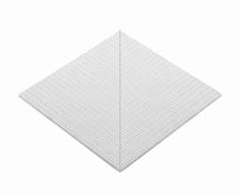 Керамогранит 25200 К Наружный угол с сетчатой поверхностью Pavrimento Antislip Unglazed 24,5x24,5