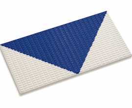 Керамогранит 24200 Стрелка на плитке Antislip с сетчатой поверхностью Unglazed-Cobalt 12x24,5